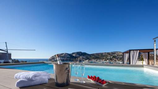 Luxury penthouse with beautiful sea views in Puerto de Andratx Luxury penthouse with beautiful sea views in Puerto de Andratx